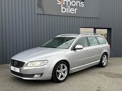 Sølvmetal Brugt 2016 Volvo V70 Summum Stationcar | 149.900 kr.