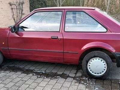 Brugt Ford Escort 60 HK (44 kW) 1989 Rød
