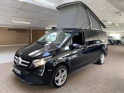 Sortmetal Brugt 2021 Mercedes V220 Marco Polo MPV | 619.900 kr. (Fair pris)