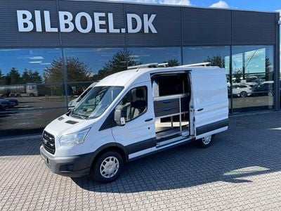 Hvid Brugt 2017 Ford Transit Trend Van | 129.800 kr.
