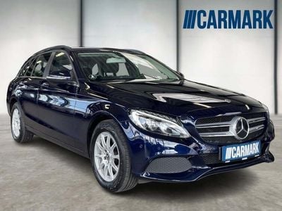Blåmetal Brugt 2018 Mercedes C220 Business Stationcar | 194.900 kr. (God pris)