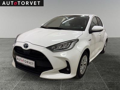 Brugt Toyota Yaris Hybrid H3 116 HK (85 kW) 2021 Hvid Hatchback