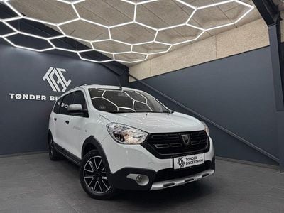 Hvid Brugt 2017 Dacia Lodgy Stepway MPV | 79.500 kr. (Dyr)