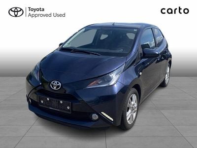 8r7 dark blue twinkle Brugt 2018 Toyota Aygo Hatchback | 74.900 kr. (Fair pris)