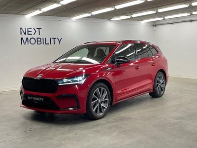 Rødmetal Brugt 2022 Skoda Enyaq iV SportLine SUV | 284.900 kr. (Fair pris)