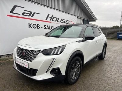 Brugt Peugeot e-2008 GT-line 100 kW (136 HK) 2020 Hvidmetal SUV