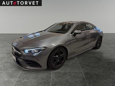Champagnemetal Brugt 2020 Mercedes CLA200 AMG line Coupe | 294.700 kr. (Fair pris)