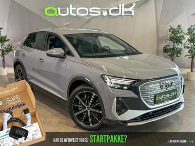 Grå Brugt 2024 Audi Q4 e-tron S-Line SUV | 369.000 kr. (Super pris)