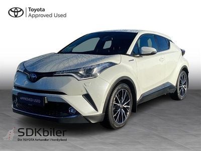 Pearl white Brugt 2017 Toyota C-HR Multidrive S SUV | 159.900 kr. (Fair pris)