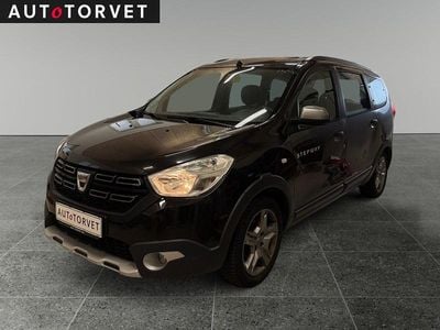 Sort Brugt 2018 Dacia Lodgy Stepway MPV | 69.700 kr. (God pris)