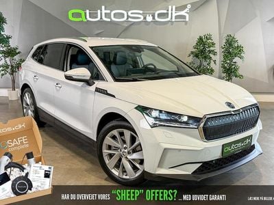 Hvid Brugt 2021 Skoda Enyaq iV Loft SUV | 259.000 kr. (Fair pris)