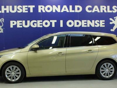 brugt Peugeot 308 1,6 BlueHDi 120 Selection Sky SW