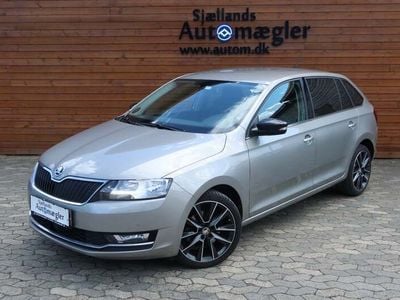 Beigemetal Brugt 2018 Skoda Rapid Ambition Hatchback | 130.000 kr. (Fair pris)