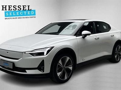 Snow white metallic Brugt 2024 Polestar 2 Long Range Single Motor Sedan | 324.900 kr. (Fair pris)