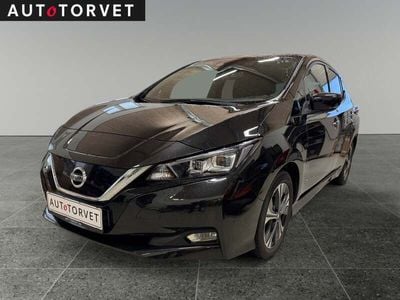Sort Brugt 2018 Nissan Leaf Tekna Hatchback | 84.700 kr. (Fair pris)
