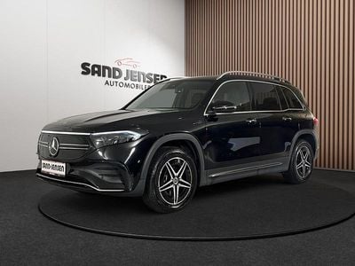 Sortmetal Brugt 2023 Mercedes EQB350 AMG line SUV | 299.900 kr. (Super pris)