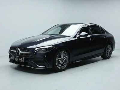 Blå Brugt 2022 Mercedes C200 AMG line Sedan | 389.900 kr. (Fair pris)