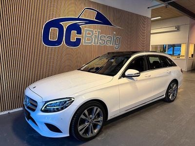 Brugt Mercedes C200 184 HK (135 kW) 2018 Hvid Stationcar