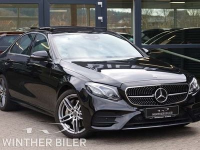 Sortmetal Brugt 2017 Mercedes E400 AMG line Sedan | 429.900 kr.
