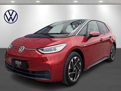 Rød Brugt 2022 VW ID.3 Pro Hatchback | 189.900 kr. (God pris)