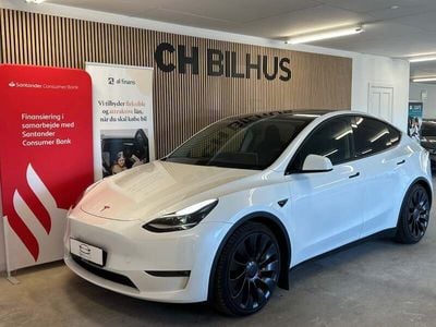 Perlemorshvid Brugt 2024 Tesla Model Y Performance SUV | 334.500 kr. (God pris)