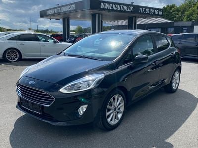 Sortmetal Brugt 2018 Ford Fiesta Titanium Hatchback | 77.900 kr. (Fair pris)
