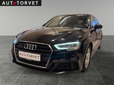 Brugt Audi A3 Sportback S-Line 190 HK (139 kW) 2019 Sort Hatchback