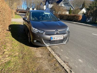 brugt Citroën C4 1.6 BlueHDi 100 hk 4-dørs m. bagklap Man.