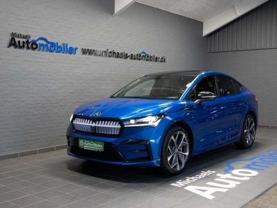 Blåmetal Brugt 2023 Skoda Enyaq iV RS SUV | 379.900 kr. (Fair pris)
