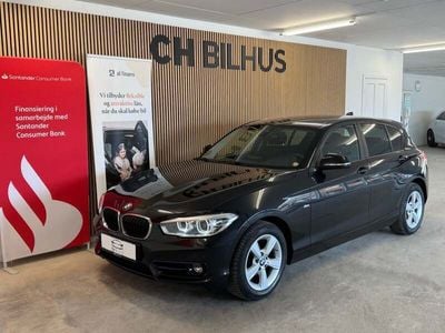 Sort Brugt 2017 BMW 118 Sport Line Hatchback | 139.500 kr. (Fair pris)