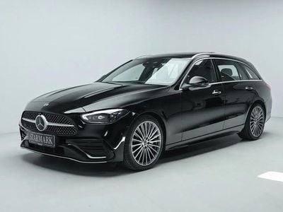 Sort Brugt 2024 Mercedes C220 AMG line Stationcar | 599.900 kr.