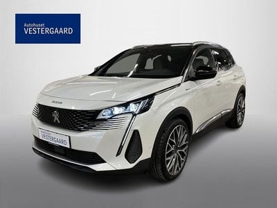 Hvid Brugt 2020 Peugeot 3008 GT SUV | 179.700 kr. (Fair pris)