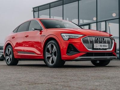 Rødmetal Brugt 2021 Audi e-tron S-Line SUV | 339.850 kr. (God pris)