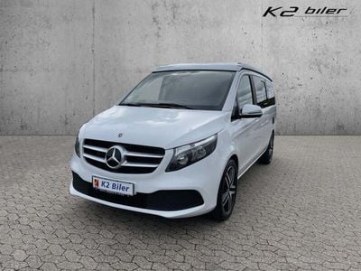 Hvid Brugt 2021 Mercedes V220 Marco Polo MPV | 629.800 kr.