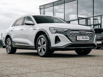 Brugt Audi Q8 e-tron Advanced 250 kW (340 HK) 2024 Hvid SUV