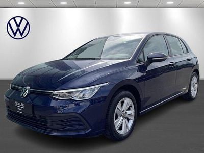 Mørkblåmetal Brugt 2020 VW Golf VIII Life Hatchback | 199.900 kr. (Lidt for dyr)