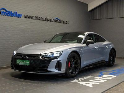 Sølvmetal Brugt 2021 Audi e-tron GT quattro Sedan | 669.900 kr.
