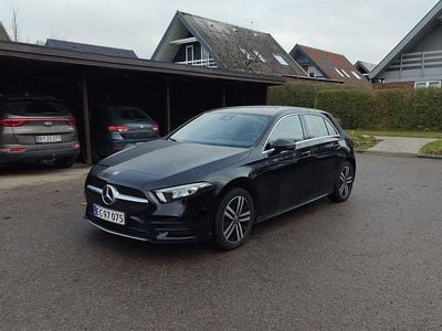 Sort Brugt 2022 Mercedes A250 AMG line Hatchback | 284.500 kr. (Fair pris)