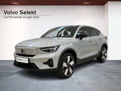 Sølvmetal Brugt 2023 Volvo C40 Ultimate SUV | 354.900 kr. (Dyr)