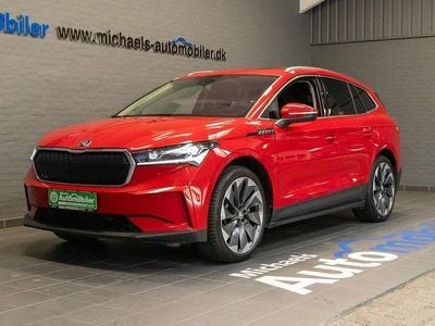 Rød Brugt 2022 Skoda Enyaq iV Suite SUV | 279.900 kr. (Fair pris)