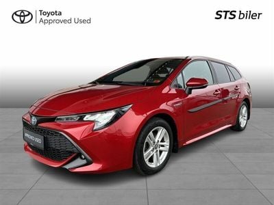 Flame red Brugt 2020 Toyota Corolla H3 Smart Stationcar | 184.900 kr. (God pris)