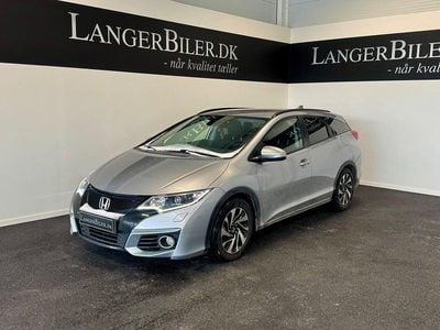 Brugt Honda Civic Comfort 120 HK (88 kW) 2016 Gråmetal Stationcar