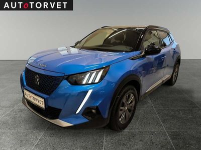 Blåmetal Brugt 2021 Peugeot e-2008 GT SUV | 139.700 kr. (God pris)