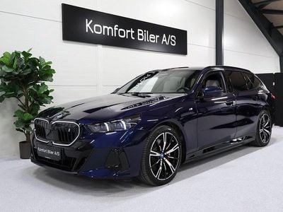 Brugt BMW i5 M Sport 250 kW (340 HK) 2024 Mørkblåmetal Stationcar