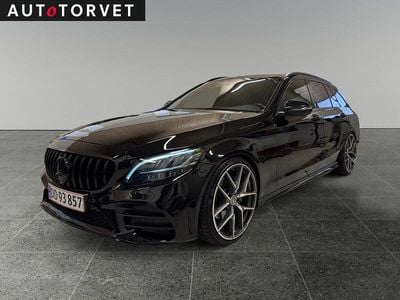 Sort Brugt 2020 Mercedes C220 AMG line Stationcar | 339.700 kr. (Lidt for dyr)