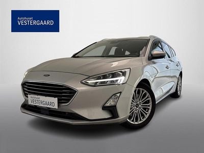 Sølv Brugt 2019 Ford Focus Titanium Stationcar | 149.900 kr. (Fair pris)