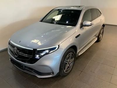 Sølv Brugt 2021 Mercedes EQC400 AMG line SUV | 289.900 kr.