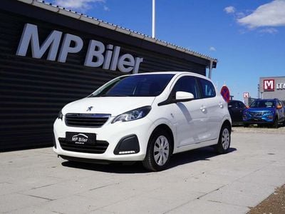 Hvid Brugt 2015 Peugeot 108 Active Hatchback | 49.900 kr. (Fair pris)