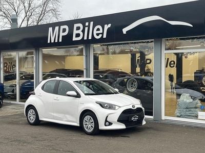 Brugt Toyota Yaris Hybrid H3 Smart 116 HK (85 kW) 2021 Hvid Hatchback