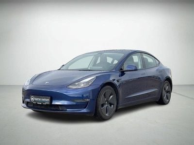 Blåmetal Brugt 2021 Tesla Model 3 Standard Range Sedan | 184.900 kr. (Fair pris)